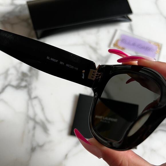 Saint Laurent Black Sunglasses main image 6